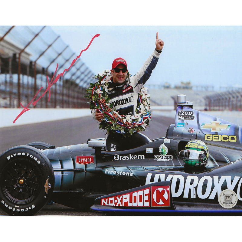 Tony Kanaan Autographed Indianapolis 500 Winner 8x10 Photo-1