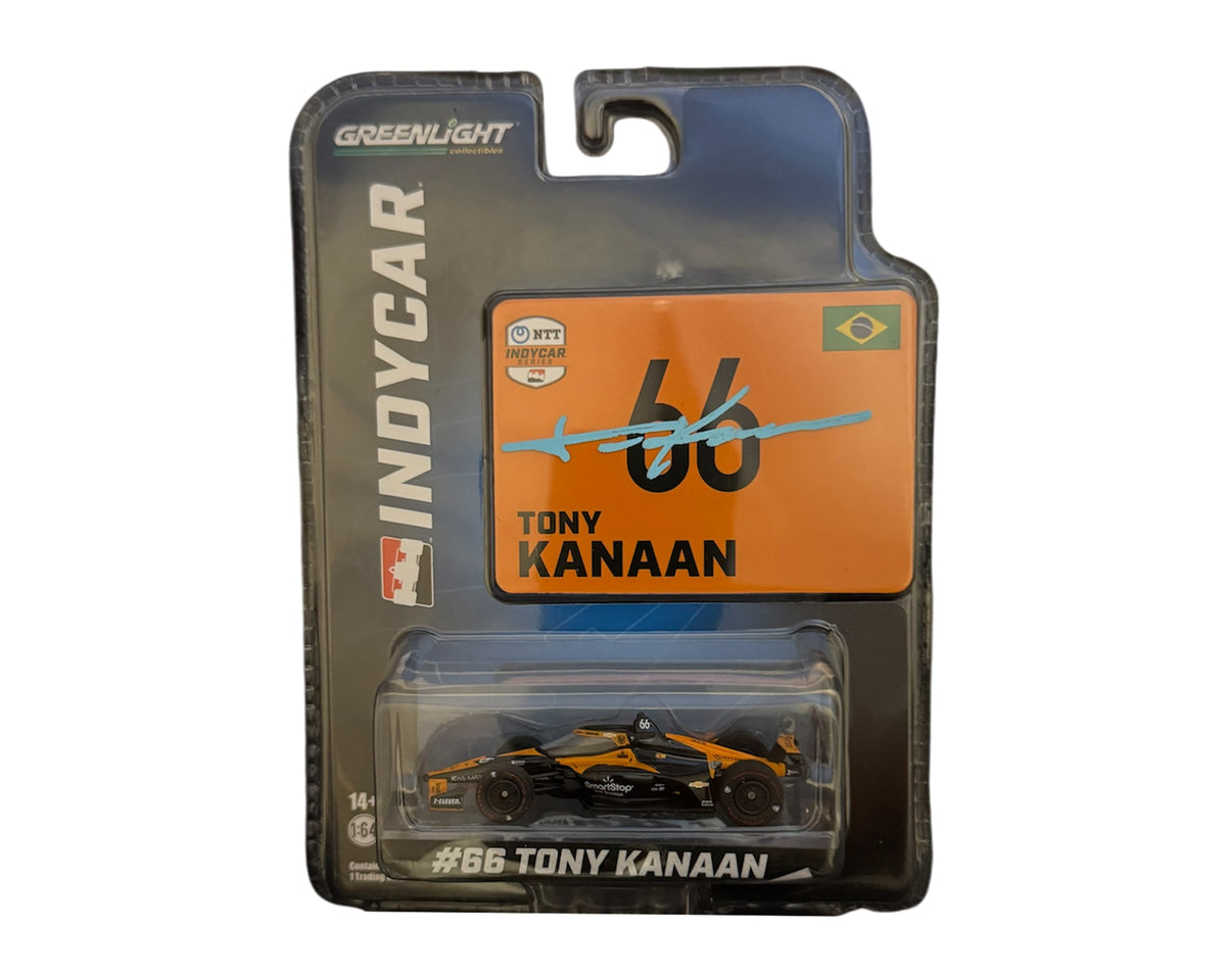 Tony Kanaan Autographed 2023 NTT IndyCar Series 1/64 Diecast Model Car-1