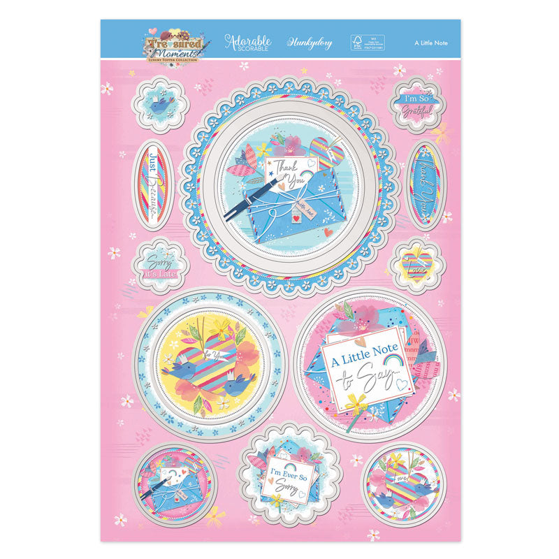 A Little Note Luxury Topper Set-2
