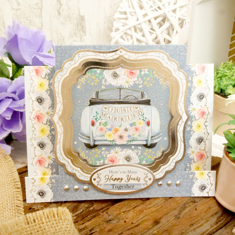 Just Married Luxury Topper Set-7