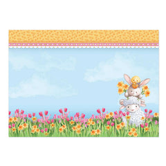 Springtime Friends Luxury Topper Set-3