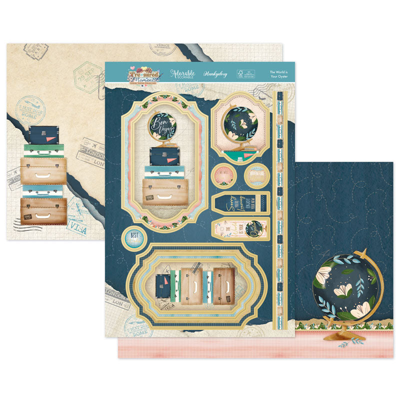The World is Your Oyster Luxury Topper Set-1