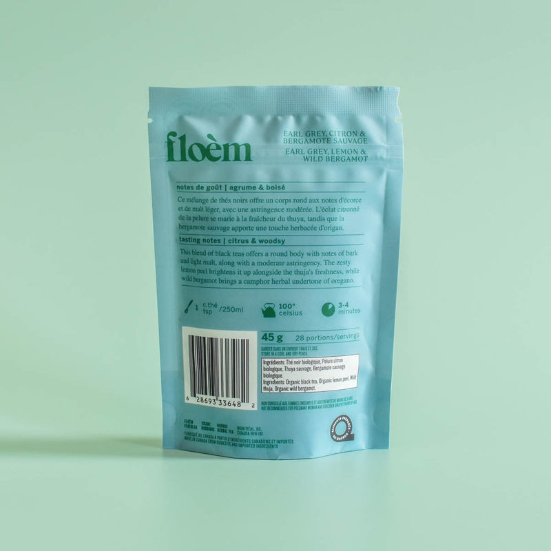Loose Leaf Tea - Earl Grey Black Tea, Lemon & Wild Bergamot-5