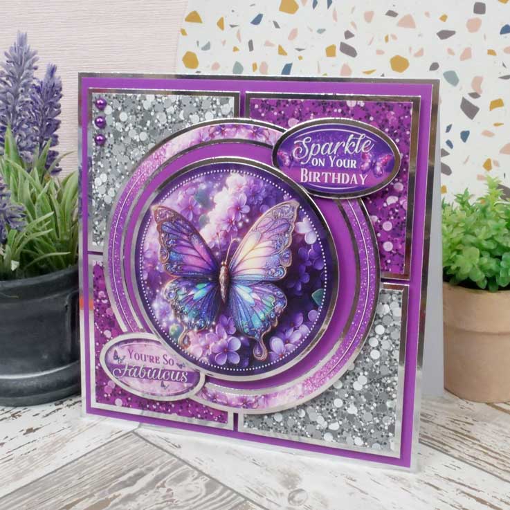 Card Topper Pads - Beautiful Butterflies-4