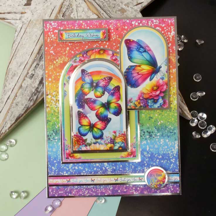 Card Topper Pads - Beautiful Butterflies-3