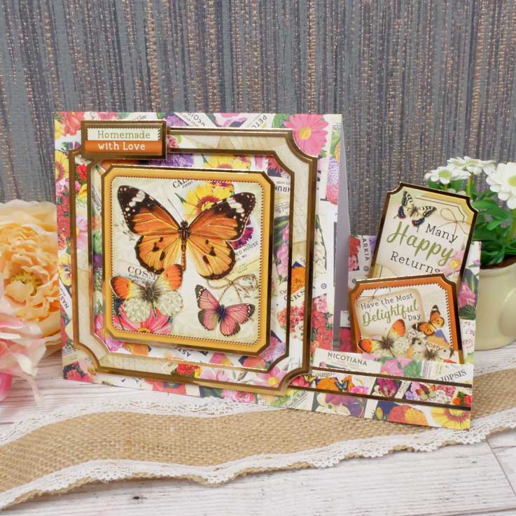 Card Topper Pads - Beautiful Butterflies-7