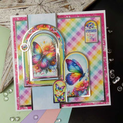 Card Topper Pads - Beautiful Butterflies-13