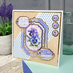 Card Topper Pads - Fabulous Florals-16