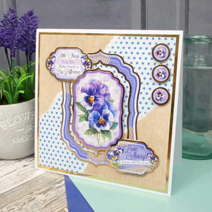 Card Topper Pads - Fabulous Florals-16