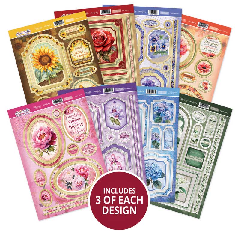 Card Topper Pads - Fabulous Florals-2