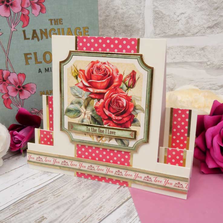 Red, Red Roses Card Topper Sheet-3
