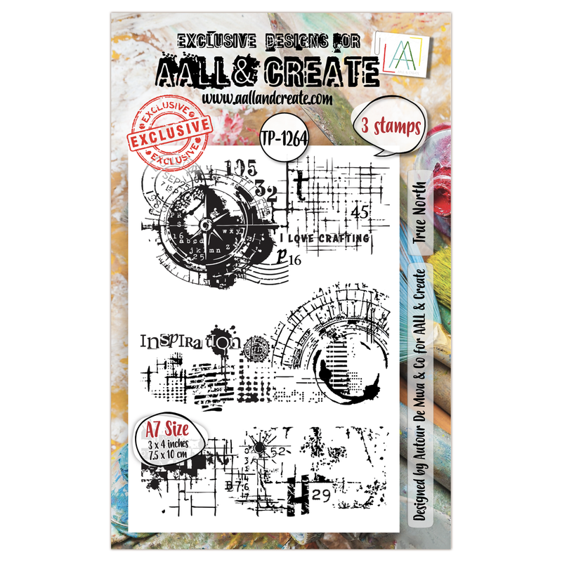 AALL and Create - A7 Stamp Set - True North-1