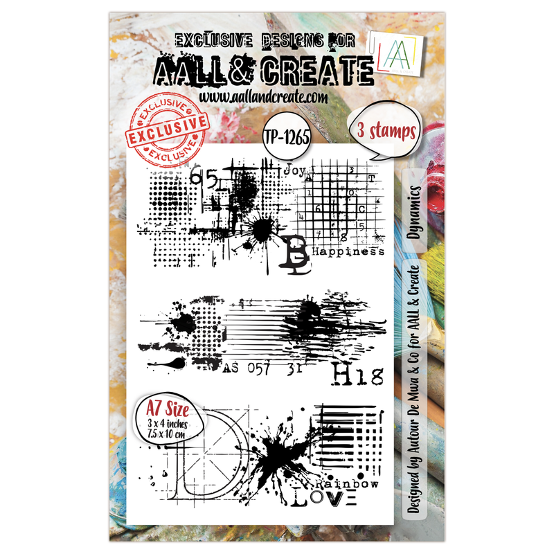 AALL and Create - A7 Stamp Set - Dynamics-1