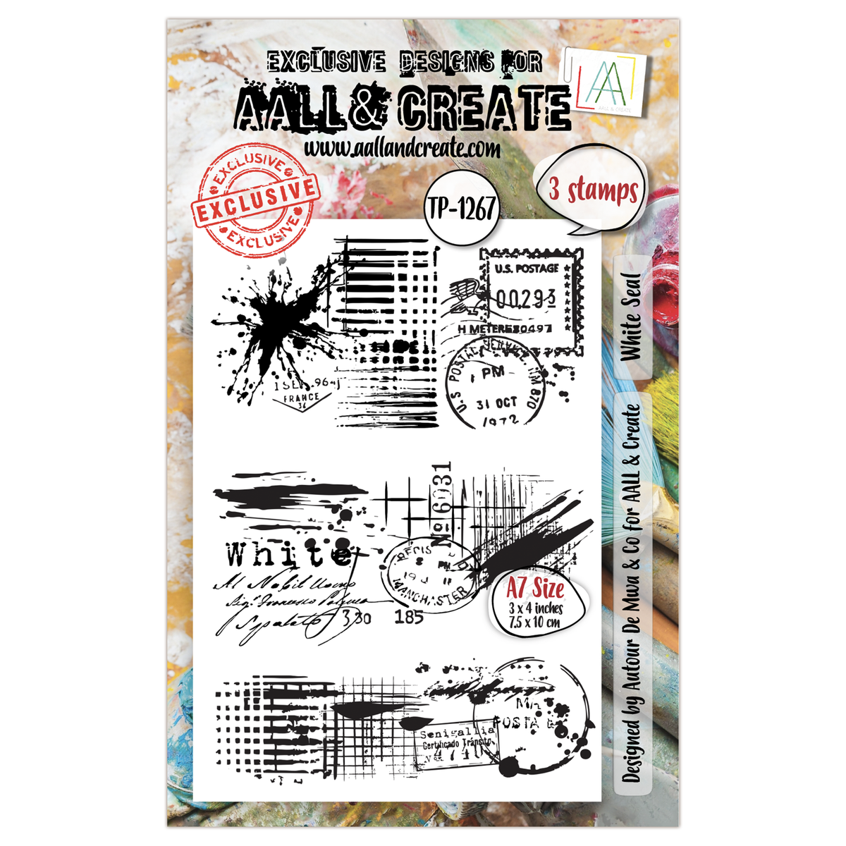 AALL and Create - A7 Stamp Set - White Seal-1