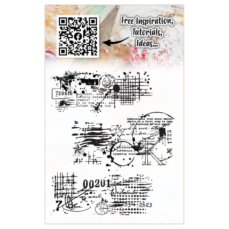 AALL and Create - A7 Stamp Set - Starline K-2