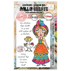 AALL and Create - Set de tampons A7 - Island Queen Dee-1