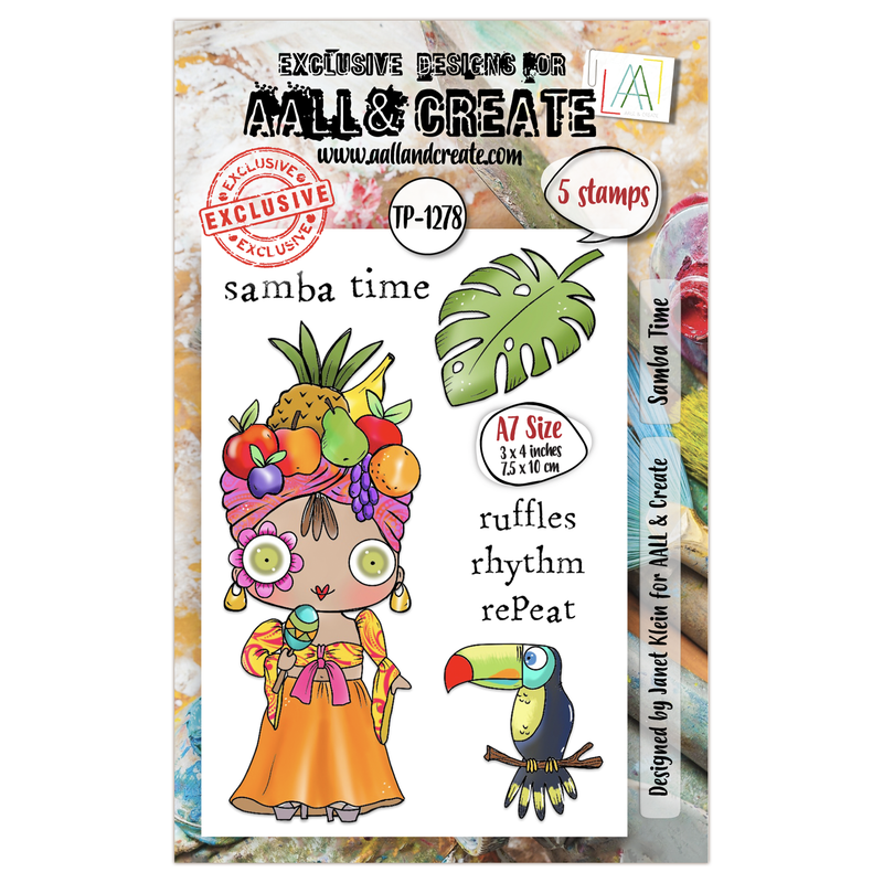 AALL and Create - Set de tampons A7 - Samba Time-1