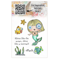 AALL and Create - Set de tampons A7 - Emily's Splash-2