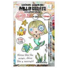 AALL and Create - Set de tampons A7 - Emily's Splash-1