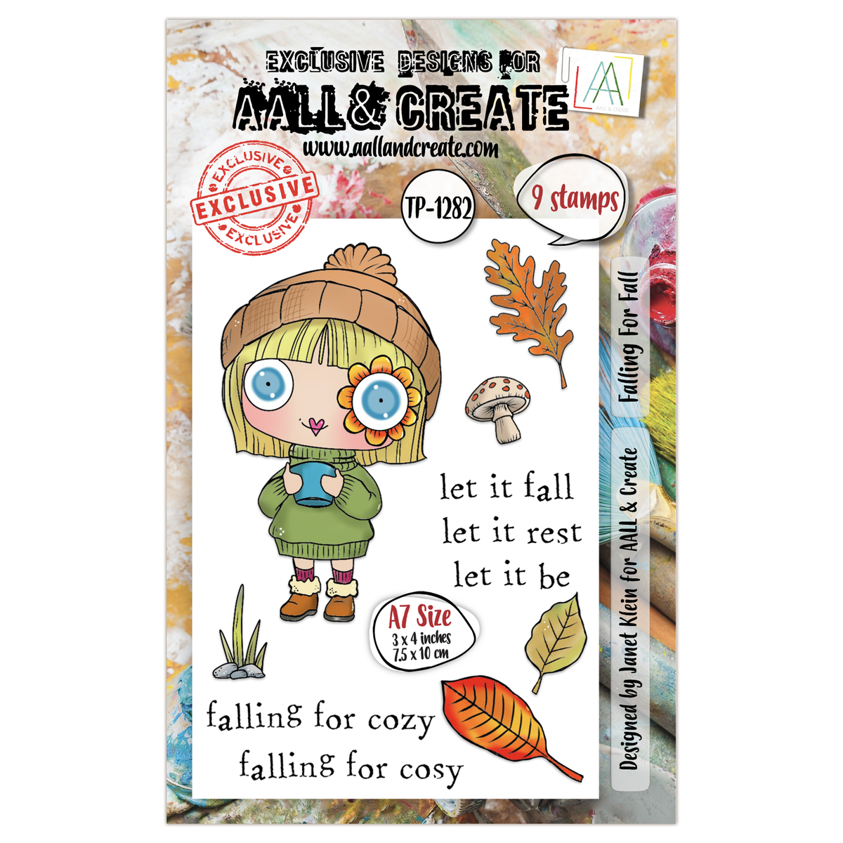 AALL and Create - Set de tampons A7 - La chute pour l'automne-1