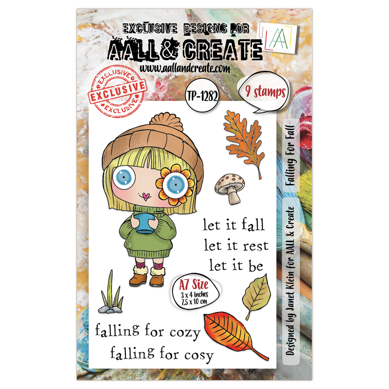 AALL and Create - Set de tampons A7 - La chute pour l'automne-1