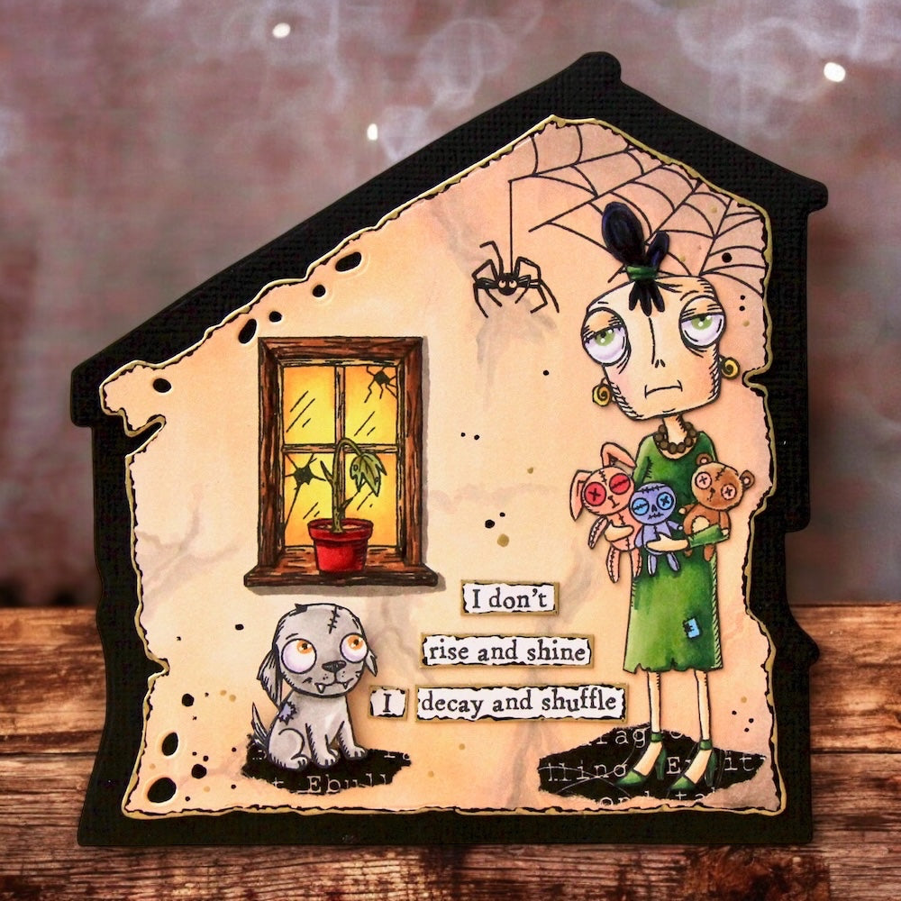 AALL and Create - A7 Stamp Set - ZOMBDee-8