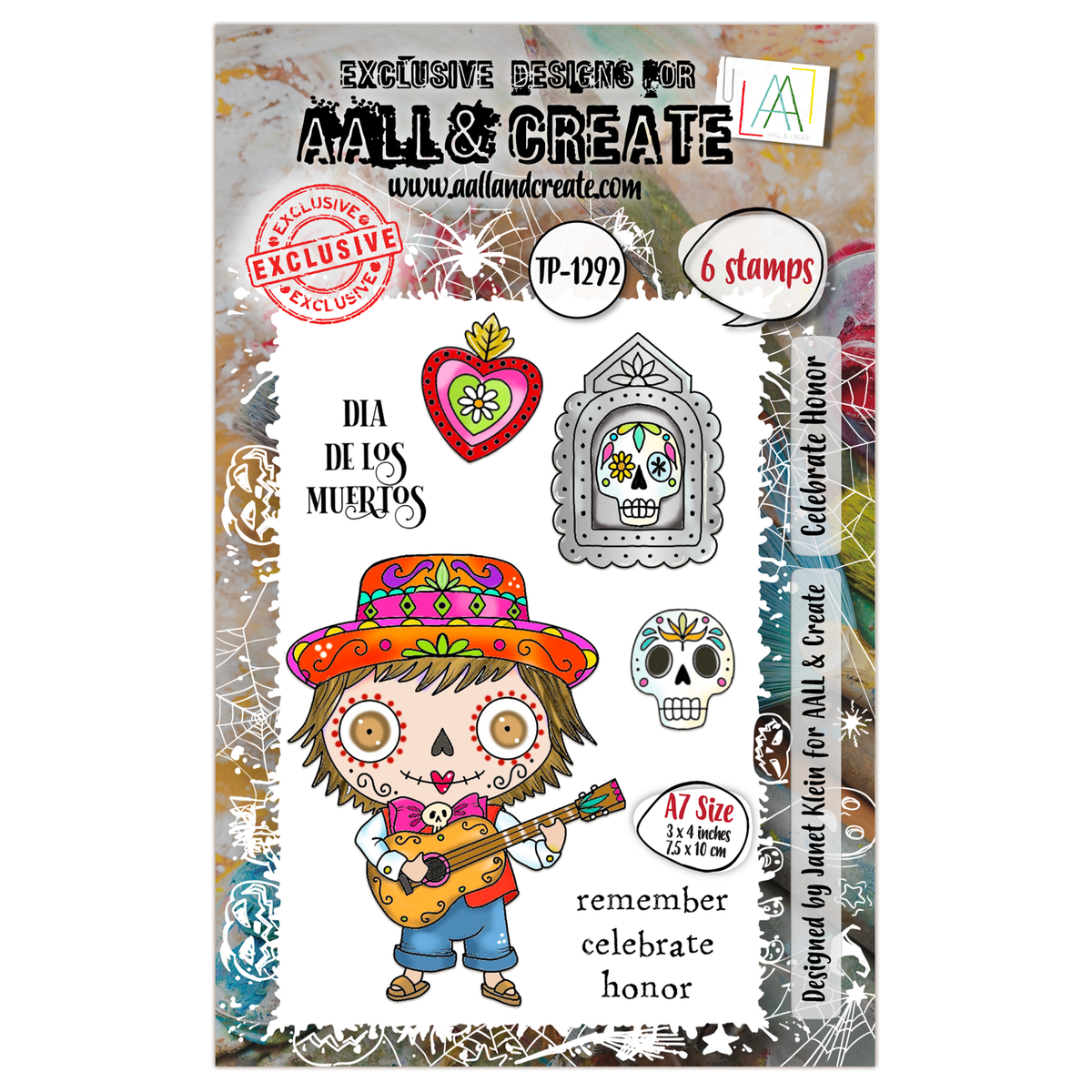 AALL and Create - A7 Stamp Set - Celebrate Honor-1