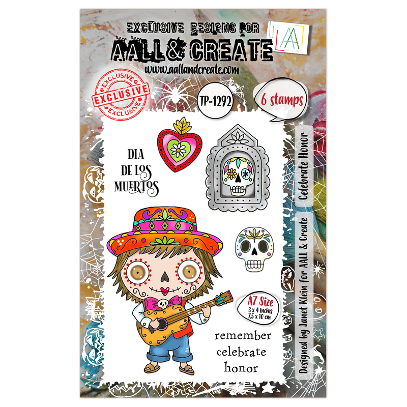AALL and Create - A7 Stamp Set - Celebrate Honor-1