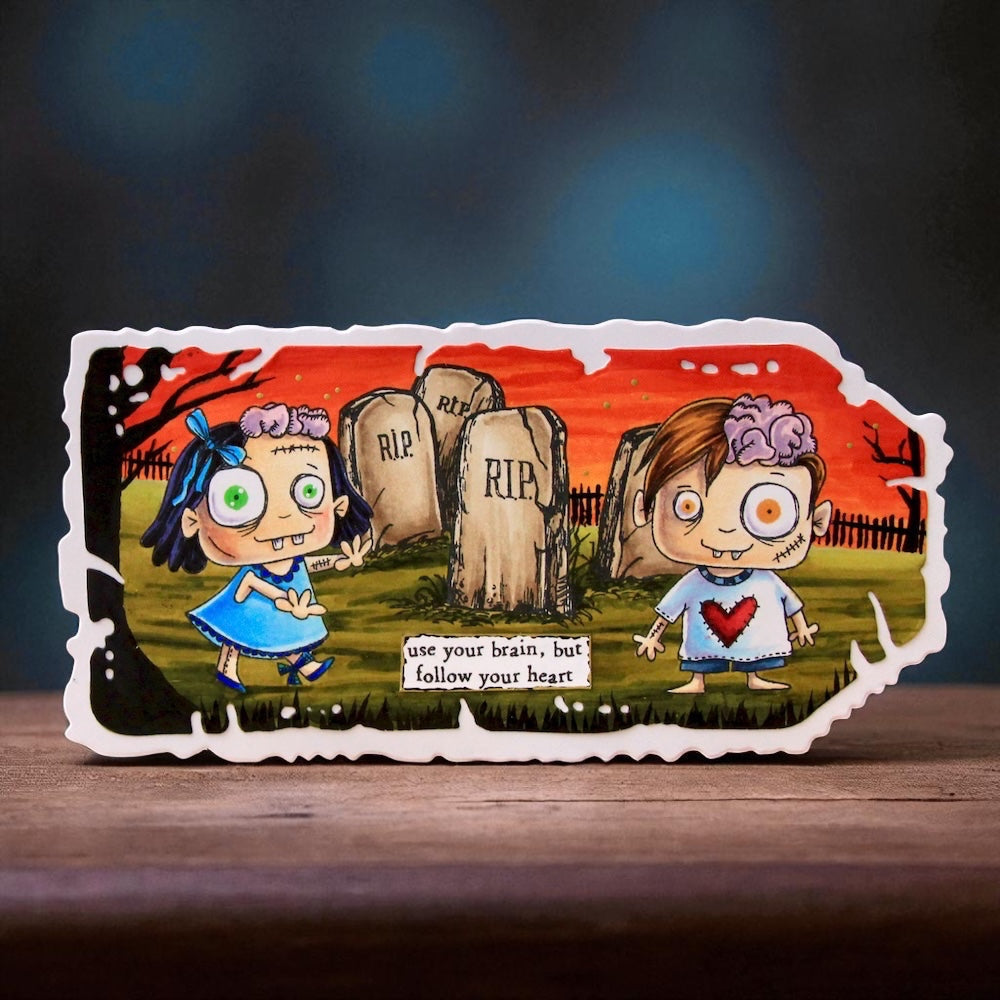 AALL and Create - A7 Stamp Set - Brainy and Cute-7
