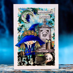 AALL and Create - A7 Stamp Set - Wee Witch-11