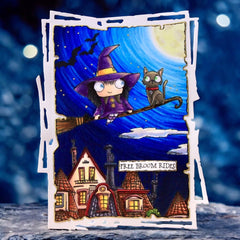AALL and Create - A7 Stamp Set - Free Broom Rides-9