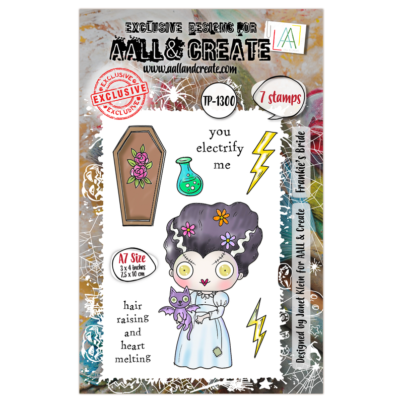 AALL and Create - A7 Stamp Set - Frankie’s Bride-1