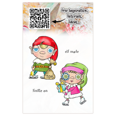 AALL and Create - A7 Stamp Set - Elf Made-2