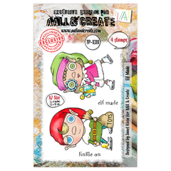 AALL and Create - A7 Stamp Set - Elf Made-1