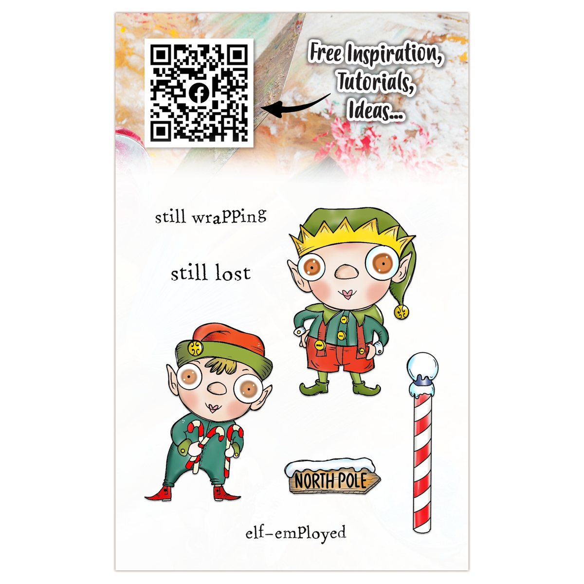 AALL and Create - A7 Stamp Set - The North Pole-2
