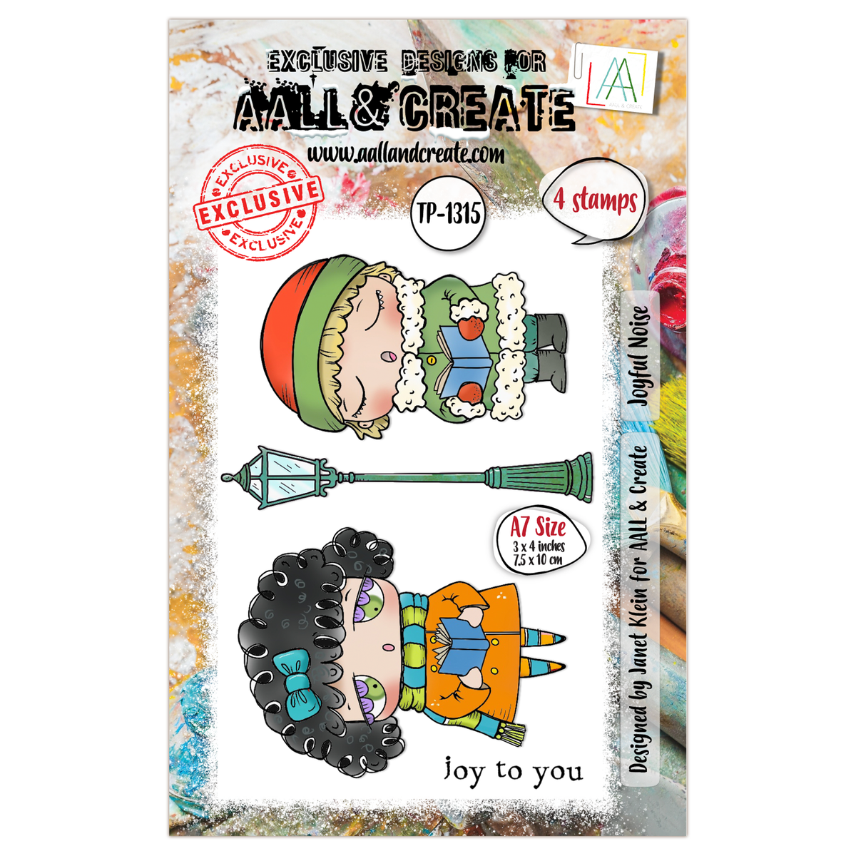 AALL and Create - A7 Stamp Set - Joyful Noise-1