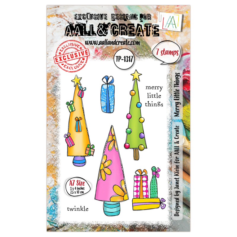 AALL and Create - A7 Stamp Set - Merry Little Things-1