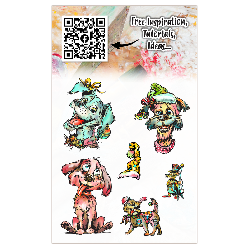 AALL and Create - A6 Stamp Set - Snuggle Spark-2