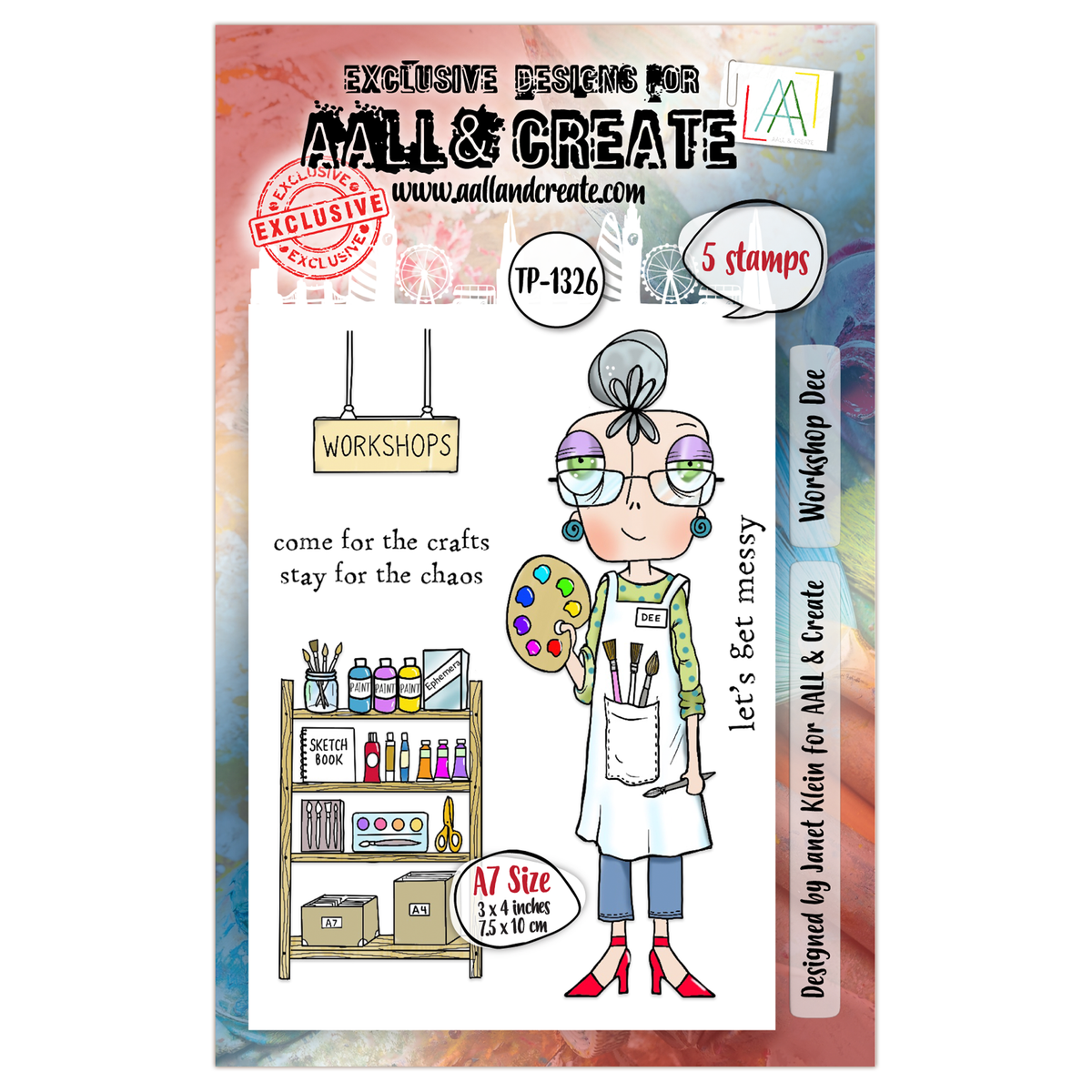 AALL and Create - A7 Stamp Set - Workshop Dee-1