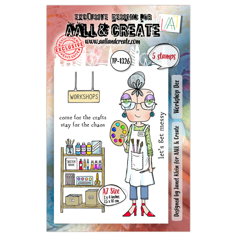 AALL and Create - A7 Stamp Set - Workshop Dee-1