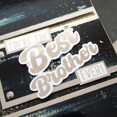 Trim Me! Foiled Insert Pad - For Him - Gold-8