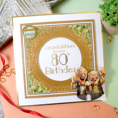 Trim Me! Foiled Insert Pad - Birthday Milestones - Gold-4