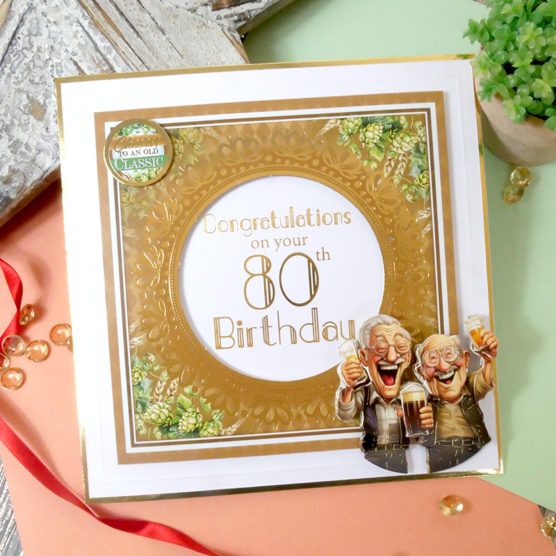 Trim Me! Foiled Insert Pad - Birthday Milestones - Gold-4