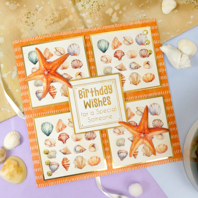 Trim Me! Foiled Insert Pad - Many Happy Returns - Gold-6