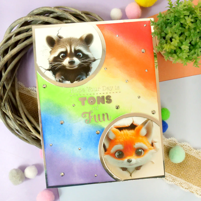 Trim Me! Foiled Insert Pad - Many Happy Returns - Silver-3