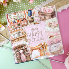 Trim Me! Foiled Insert Pad - Many Happy Returns - Silver-4