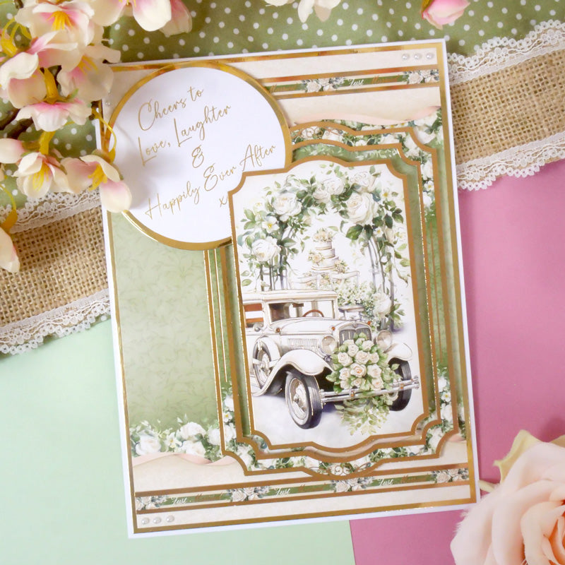 Trim Me! Foiled Insert Pad - Time to Celebrate - Gold-6