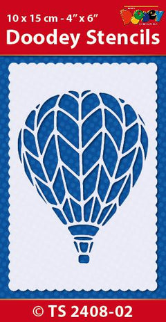 Stencil 10x15 cm Air Balloon-1
