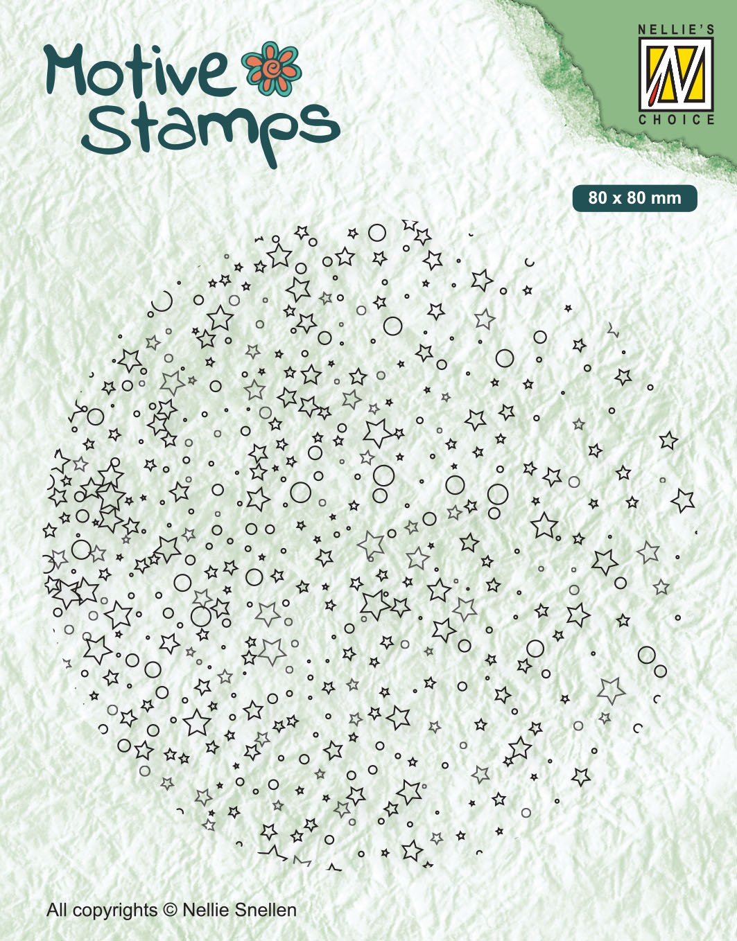 Texture Clear Stamps Stars & Dots-1