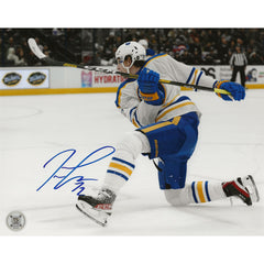 Tage Thompson Autographed Buffalo Sabres Shooting 8x10 Photo-1